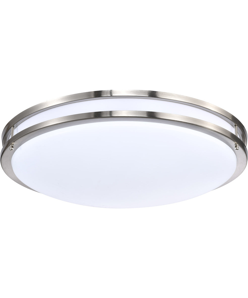 Glamour  Close-to-Ceiling Brushed Nickel