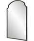 22x36" Wall Mirror in Satin Black