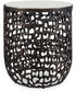 Sabena White Marble Outdoor Side Table