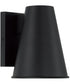 Yardley 1-Light Outdoor Wall-Lantern Black