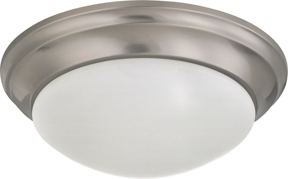 14"W 1-Light LED Brushed Nickel