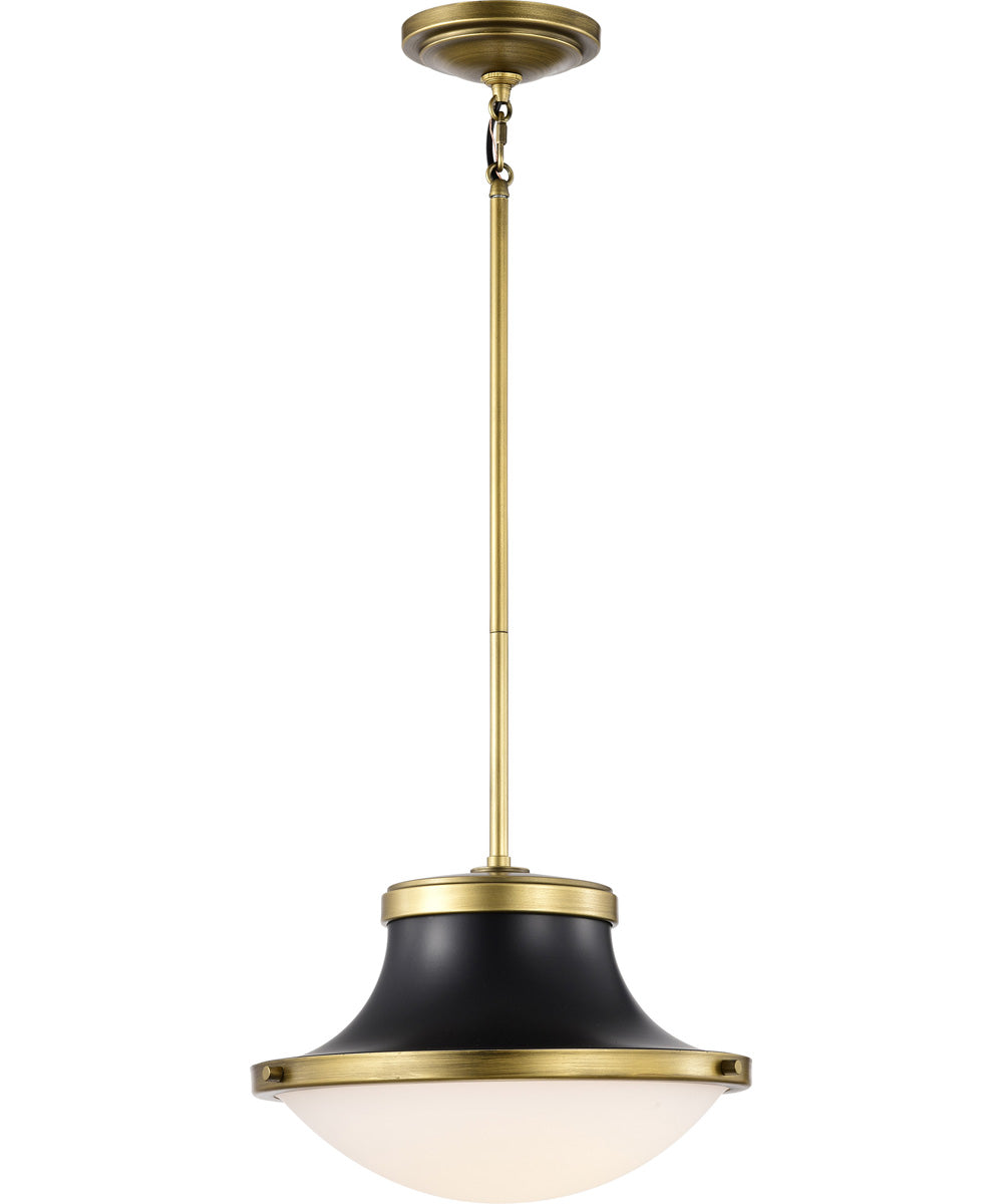 Lafayette 1-Light Pendant Matte Black