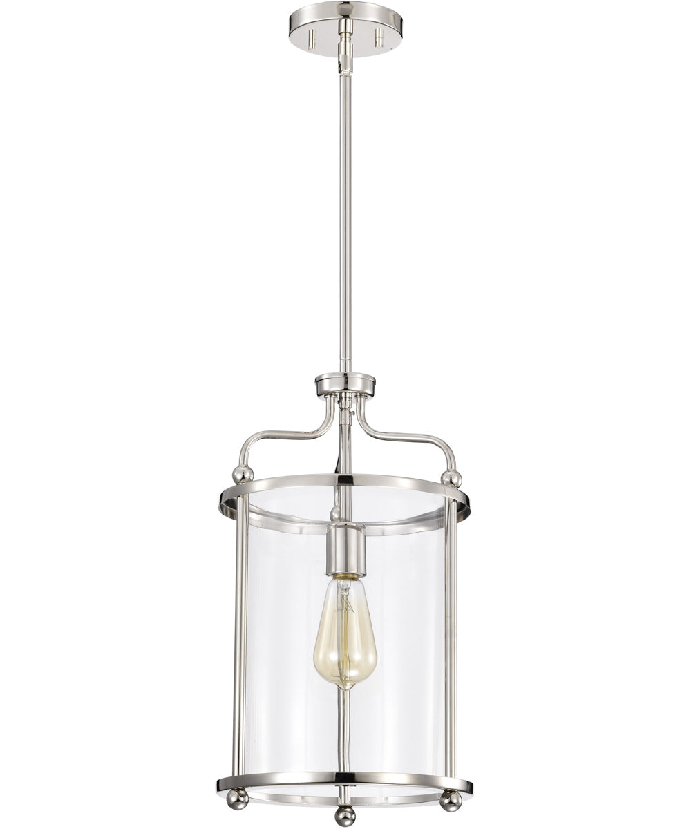 Yorktown 1-Light Pendant Polished Nickel