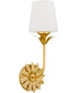 Dorothea 1-light Wall Sconce Gold Leaf