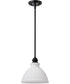 Russel 1-Light Pendant Matte Black