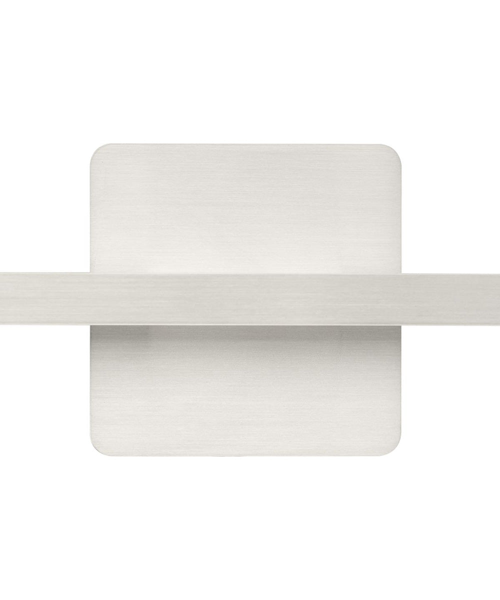 Phase 5 16 in. Slim Modern 3CCT Integrated LED Linear Vanity Light Brushed Nickel