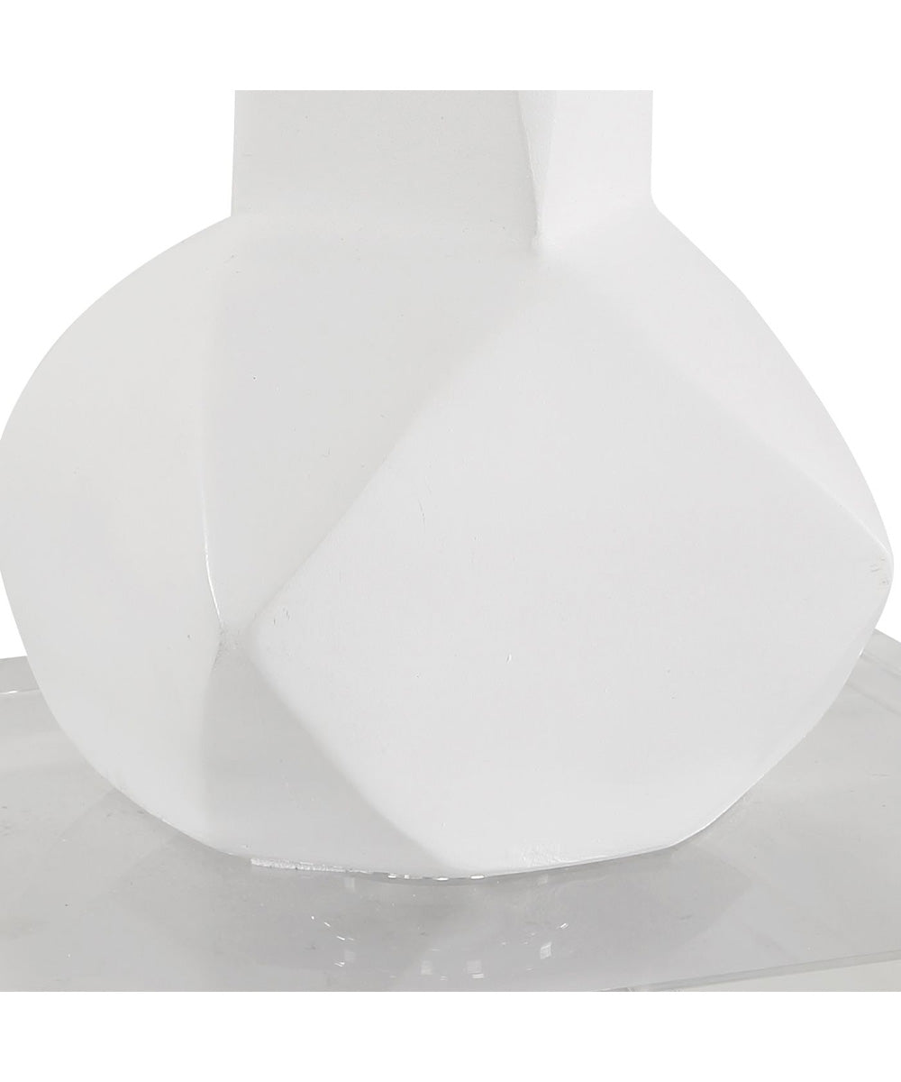 Mayme White Table Lamp
