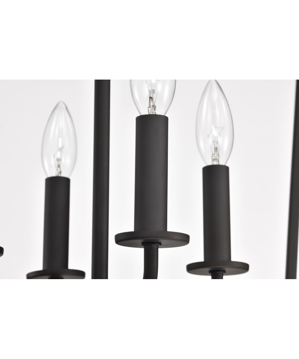 Emma 4-Light Pendant Dark Bronze