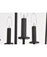 Emma 4-Light Pendant Dark Bronze
