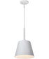 Alexis 1-Light Pendant Matte White