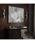 Levi 2-Light Sconce Polished Nickel