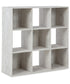 Paxberry Nine Cube Organizer Whitewash