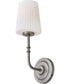 McKenna 1-Light Medium Single Light Sconce in Antique Nickel