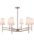 Astor 6-Light Lighting Satin Brass