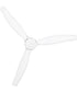 Facet 52" LED Smart Fan Matte White