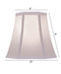 6x10x9 Pearl Supreme Satin Hex Bell Softback Lampshade