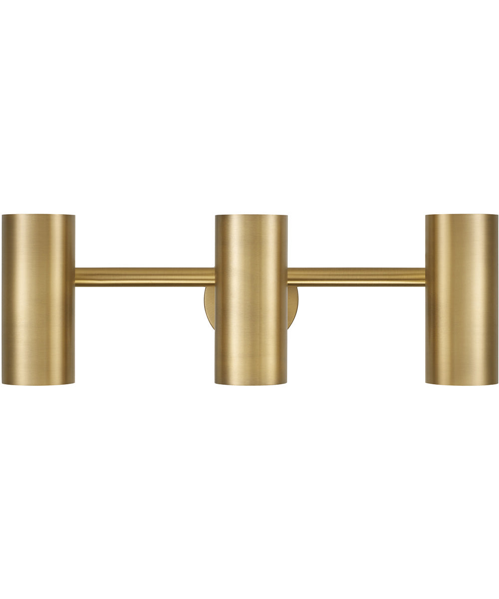 Robbie 3-Light Vanity Aged Brass
