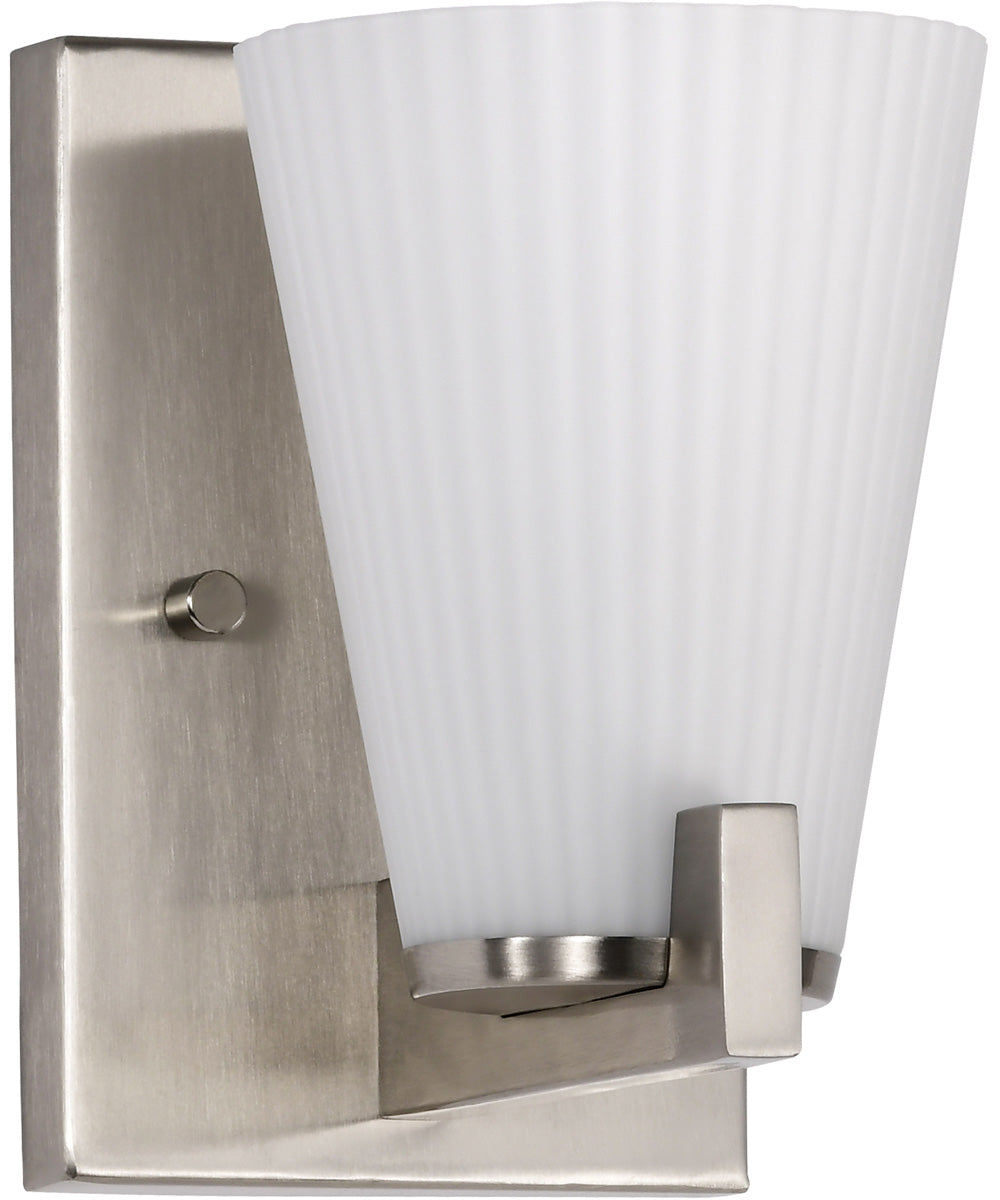Royale 1-Light Vanity & Wall Brushed Nickel