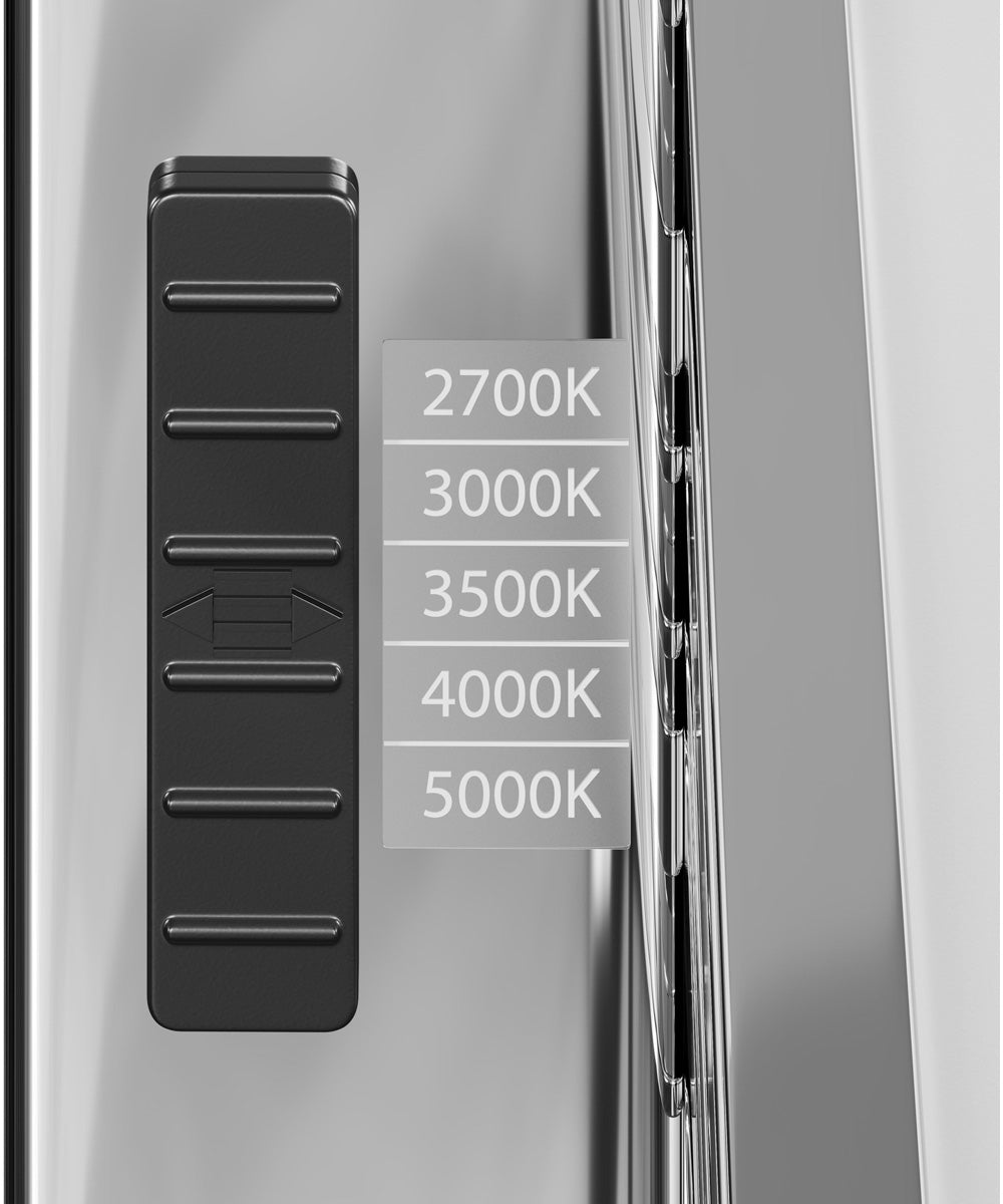 Phase 6.1 36 in. 5CCT Integrated LED Linear Vanity Light Polished Chrome