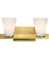 Royale 2-Light Vanity & Wall Burnished Brass