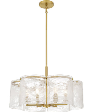Maisie 6-light Pendant Brushed Gold