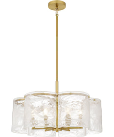 Maisie 6-light Pendant Brushed Gold