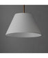 Dunbridge 14 inch Pendant Weathered Brass