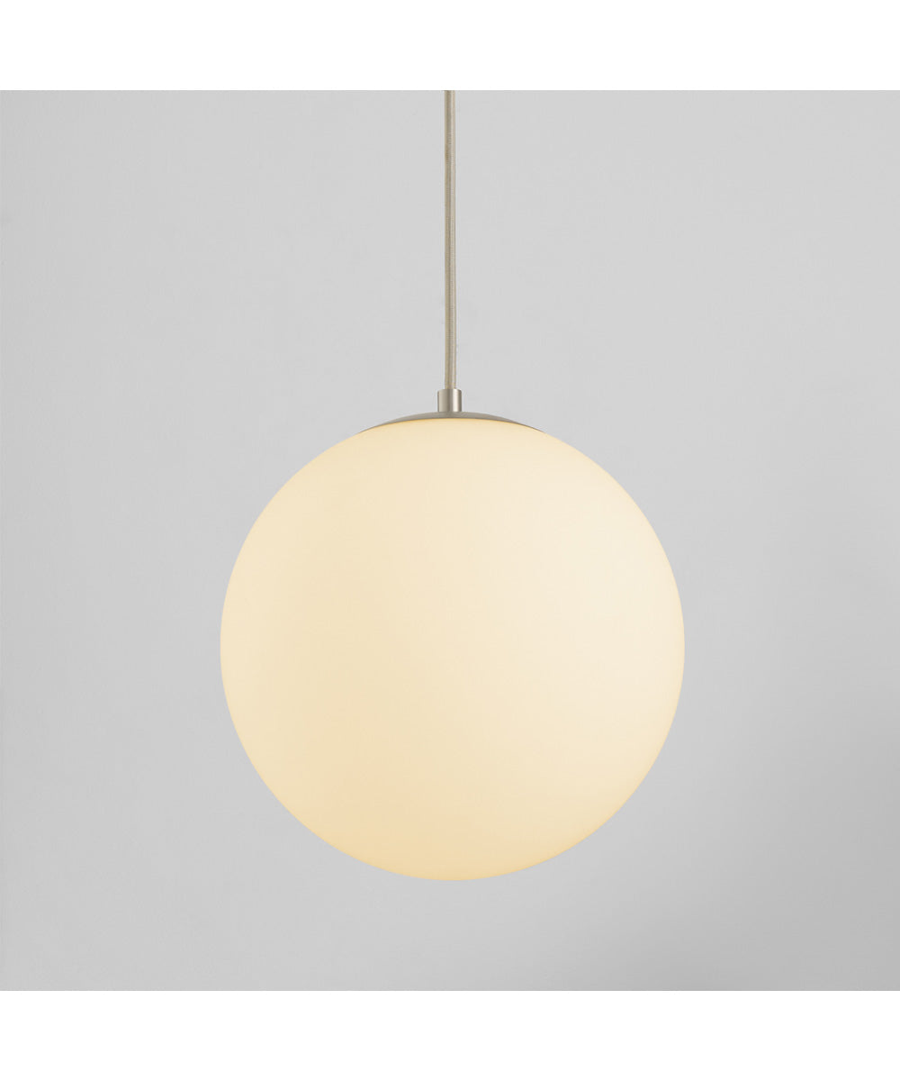 Luna Pendant Satin Nickel