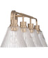 Pleated 4-Light Lighting Premium Bronze
