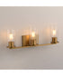 Livingston 3-Light Bath Vanity Natural Aged Brass