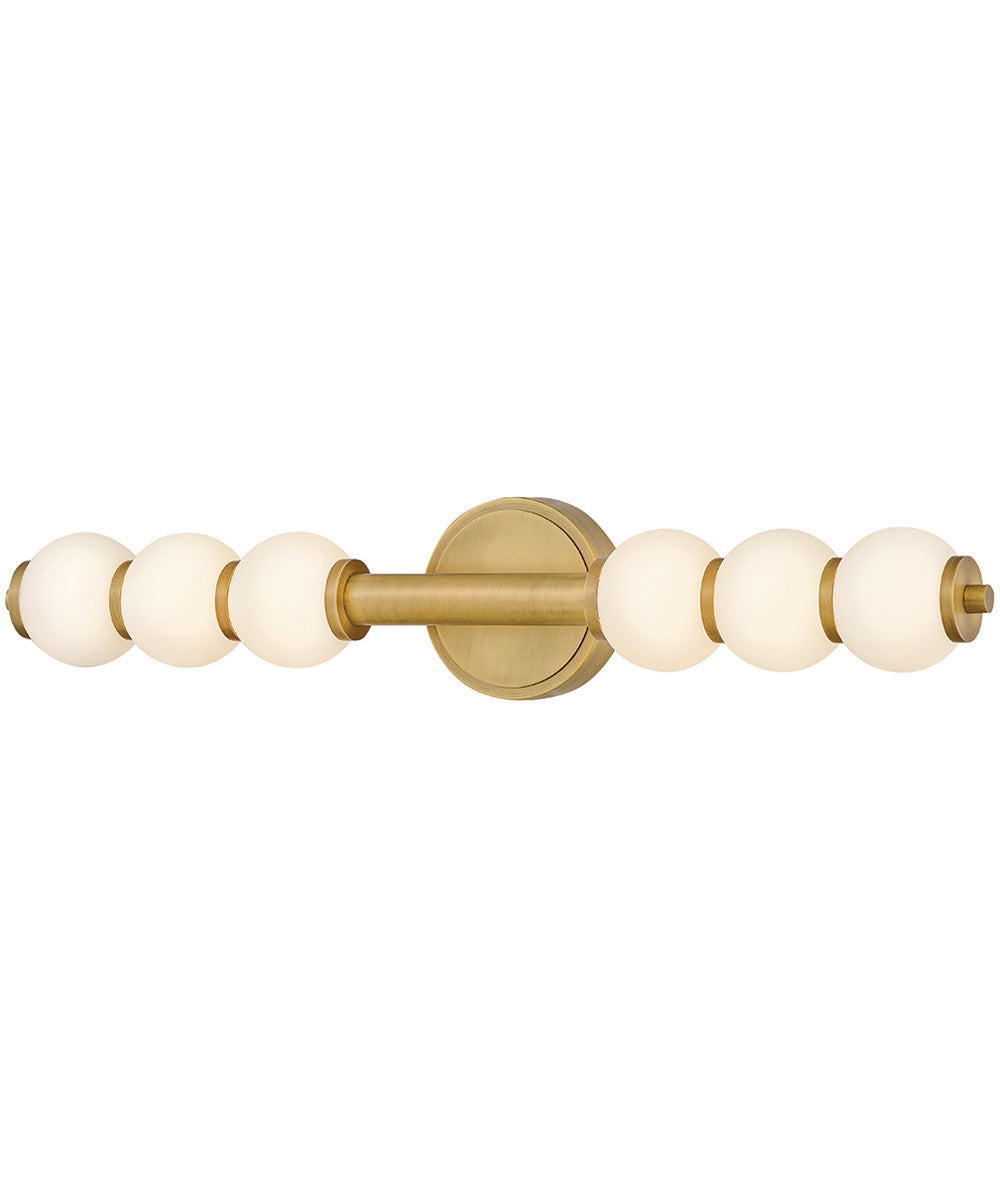 Trigo LED-Light Large LED Sconce in Lacquered Brass