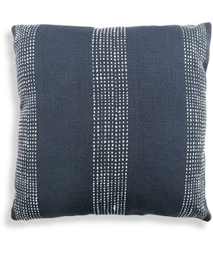Caper Slate Blue Outdoor Pillow
