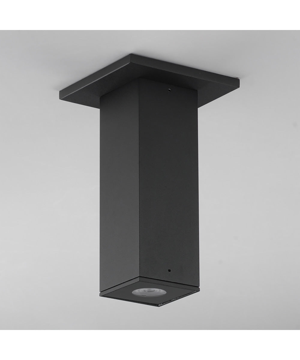 Culvert 7.5 inch LED Outdoor Flush Mount Black
