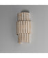Satori 2-Light Wall Sconce Ecru