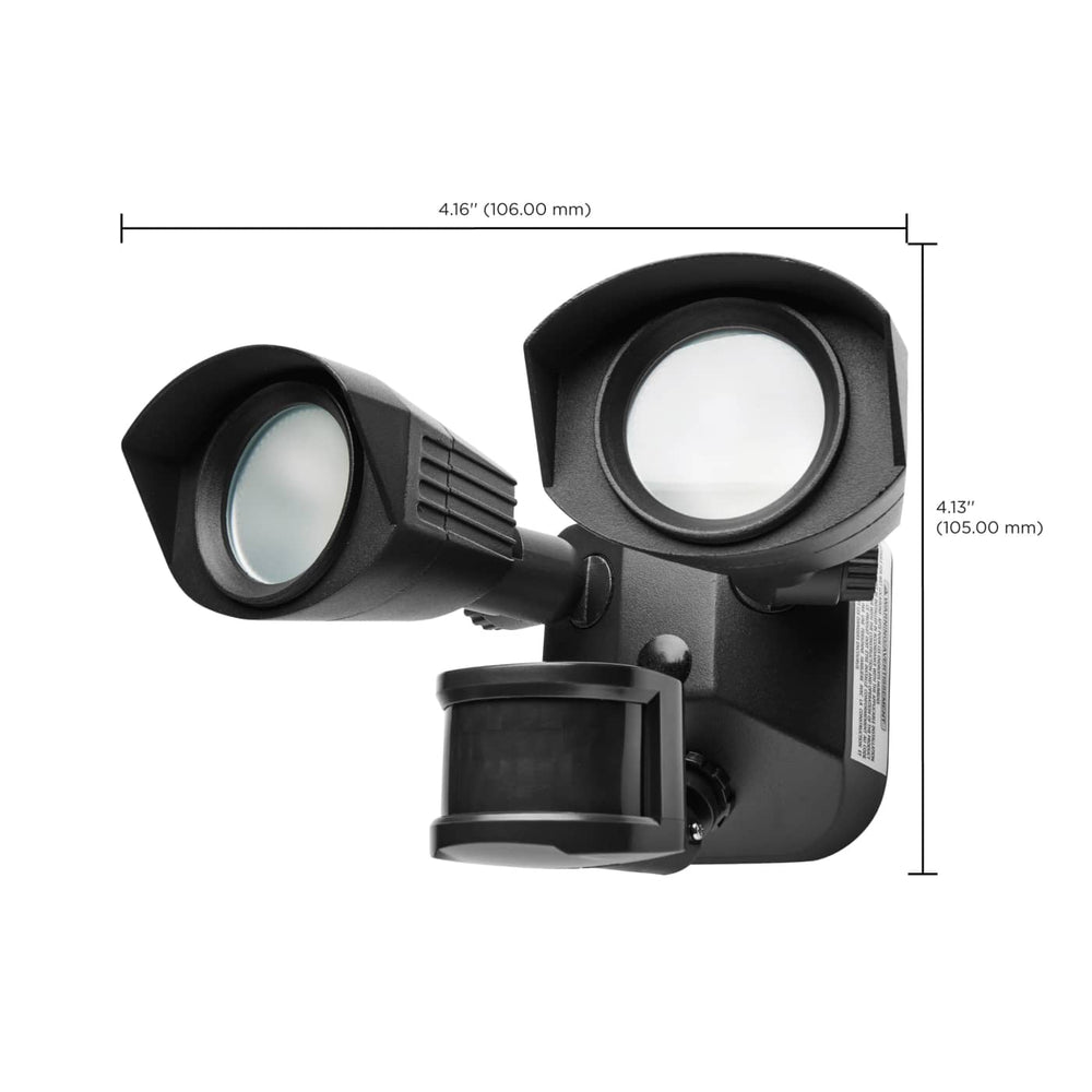 4"H Outdoor Black LED Spot Light