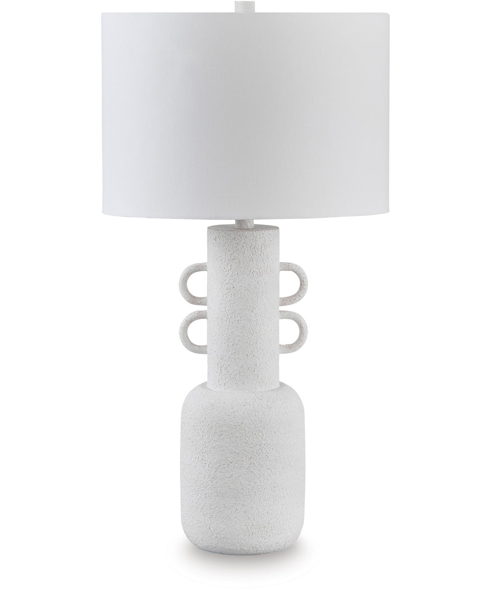 Perringhill Metal Table Lamp Distressed White