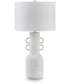 Perringhill Metal Table Lamp Distressed White