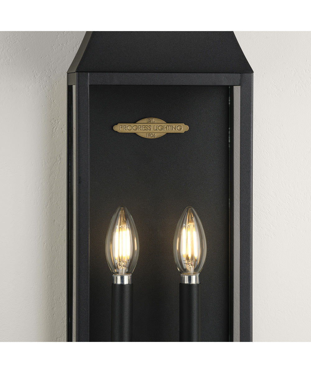 Radcliffe 2-Light Large Outdoor Wall Lantern Black