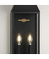 Radcliffe 2-Light Large Outdoor Wall Lantern Black