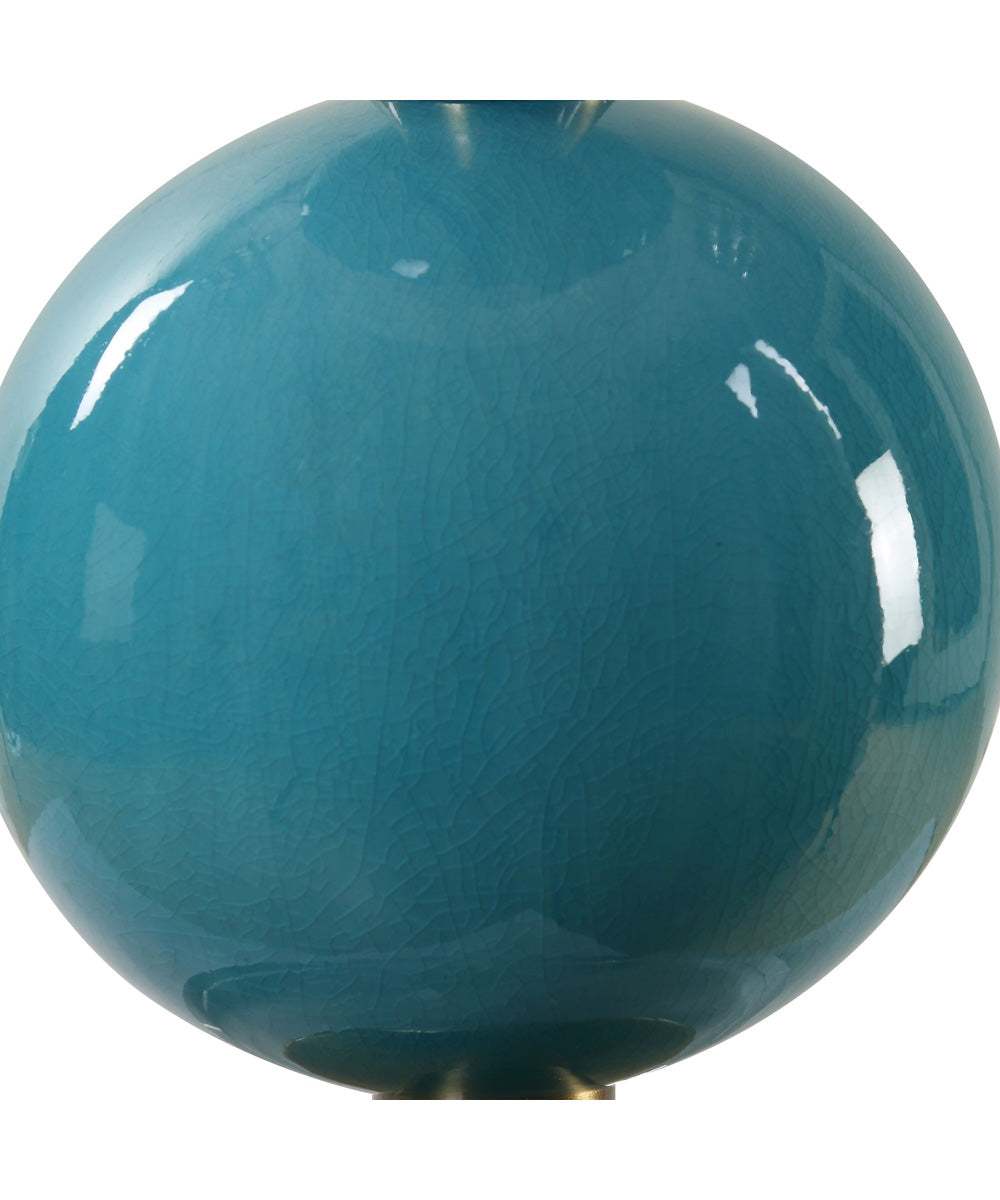 Palawan Blue Glaze Table Lamp
