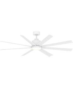 Condor 65 inch 8-Blade Fan w LED White