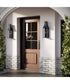 Radcliffe 2-Light Large Outdoor Wall Lantern Black
