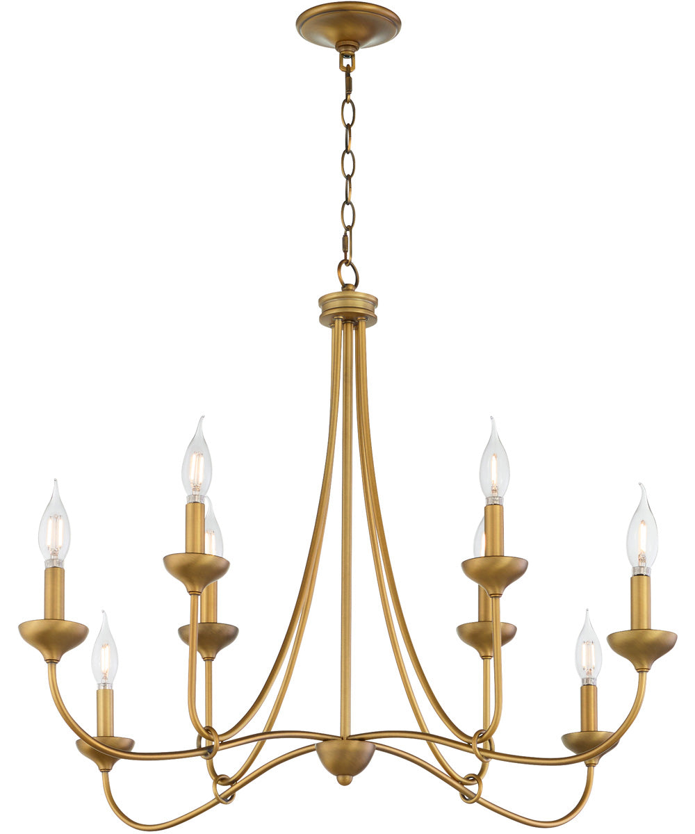 Livingston Chandelier Brushed Brass