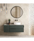 Lowen Round Bronze Mirror