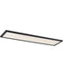 Sky 1' x 4' LED FlushMount - 5CCT Black