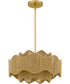 Evander 3-light Pendant Brushed Gold