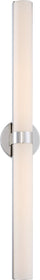 6"W Bond 2-Light LED Vanity & Wall Polished Nickel