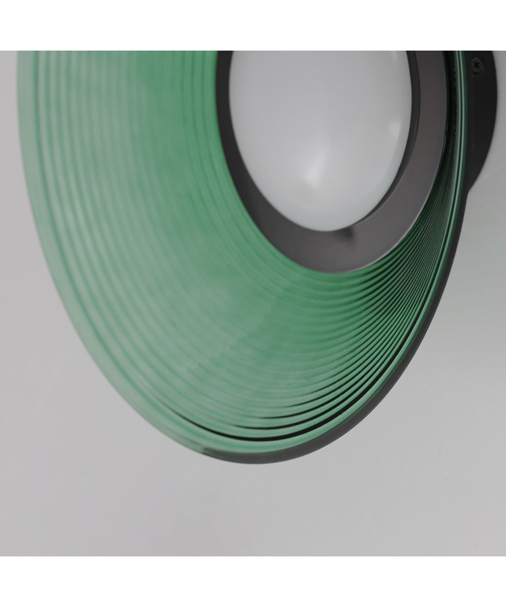 Jensen 12 inch Wall Sconce/Flush Mount Black