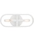 Carousel 2 Light Wall Sconce Matte White