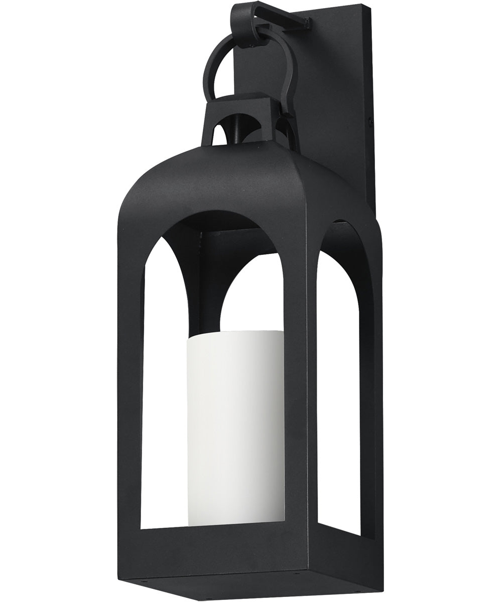 Marrakech 1-Light Wall Sconce Medium Black